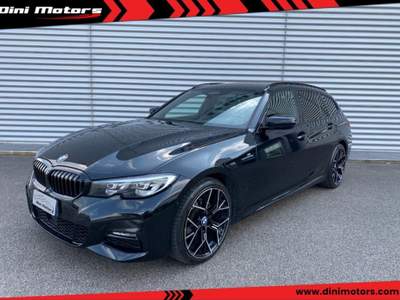 BMW Serie 3 320d d xDrive Touring Msport 4x4 Virtual, CruisAdattivo Nero usata Sant'Angelo in vado