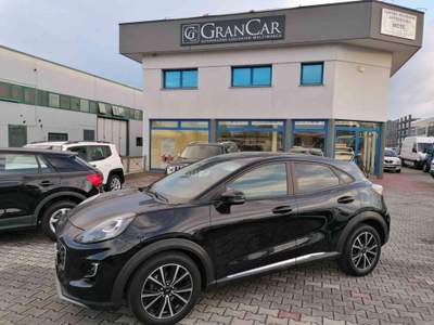 Ford Puma 1.0 EcoBoost Hybrid 125 CV S&S Titanium Nero usata Zero Branco
