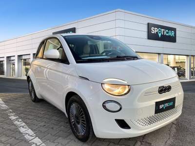 Fiat 500 La Prima Berlina 42 kWh Bianco usata Bologna