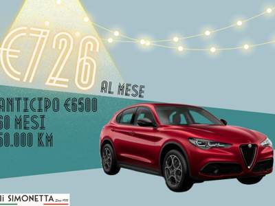 Alfa Romeo Stelvio 2.2 Turbodiesel 160 CV AT8 RWD Sprint Argento usata Cadrezzate con Osmate
