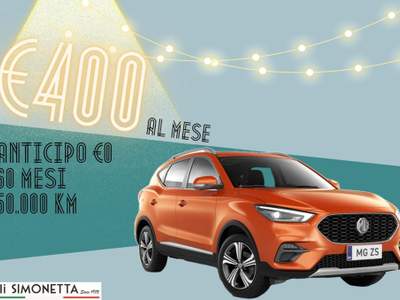 MG ZS 1.5 VTi-tech Comfort Nero usata Cadrezzate con Osmate