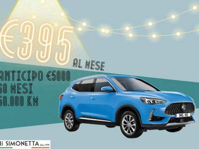 MG HS 1.5T-GDI Comfort Nero usata Cadrezzate con Osmate