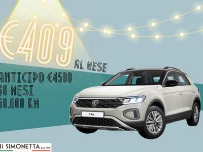 Volkswagen T-Roc 1.0 TSI Life Rosso usata Cadrezzate con Osmate