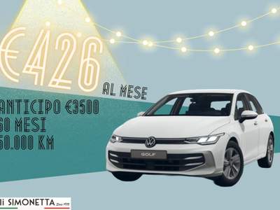 Volkswagen Golf 1.5 TSI EVO ACT Life Bianco usata Cadrezzate con Osmate