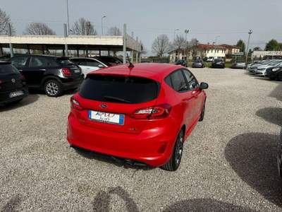 Ford Fiesta 1.0 Ecob. Hybrid 125 5p. ST-Line Rosso usata Ponte di Piave