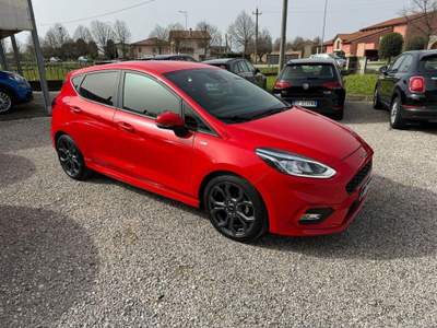 Ford Fiesta 1.0 Ecob. Hybrid 125 5p. ST-Line Rosso usata Ponte di Piave