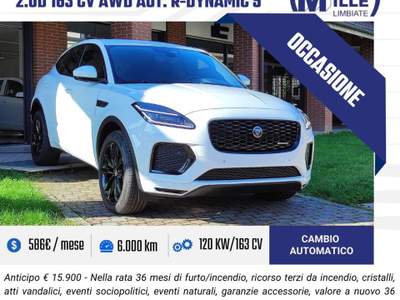 Jaguar E-Pace 2.0D I4 163 CV AWD Auto R-Dynamic S Bianco usata Limbiate