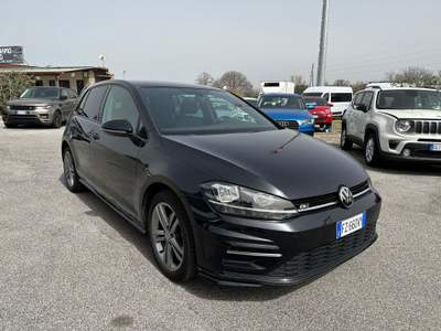 Volkswagen Golf R-LINE 1.6 TDI 115 CV EXTRA FULL Nero usata SAN CESAREO