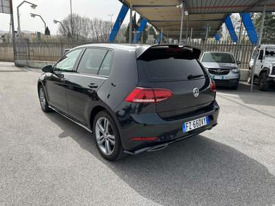 Volkswagen Golf R-LINE 1.6 TDI 115 CV EXTRA FULL Nero usata SAN CESAREO