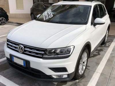 Volkswagen Tiguan 1.6 TDI Business BMT Bianco usata SORA