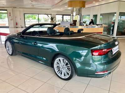 Audi A5 Cabrio 50 TDI quattro tiptronic Sport PREZZO REALE Verde usata Cavernago