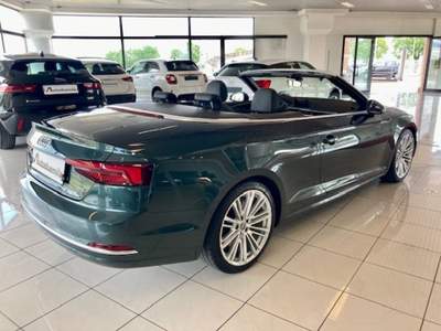 Audi A5 Cabrio 50 TDI quattro tiptronic Sport PREZZO REALE Verde usata Cavernago