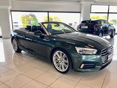 Audi A5 Cabrio 50 TDI quattro tiptronic Sport PREZZO REALE Verde usata Cavernago