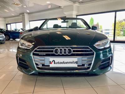 Audi A5 Cabrio 50 TDI quattro tiptronic Sport PREZZO REALE Verde usata Cavernago