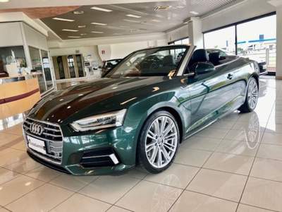 Audi A5 Cabrio 50 TDI quattro tiptronic Sport PREZZO REALE Verde usata Cavernago