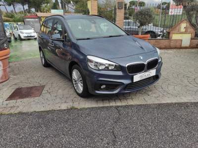 BMW Serie 2 Active Tourer 218d Bmw  218d GRAN TOURER 7 POSTI Blu/Azzurro usata FRASCATI