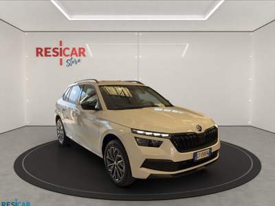 Skoda Kamiq  black dots 1.0 tsi 70 kw (95 cv) 5 marce Bianco usata Paruzzaro