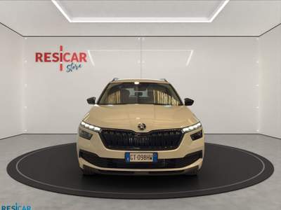 Skoda Kamiq  black dots 1.0 tsi 70 kw (95 cv) 5 marce Bianco usata Paruzzaro