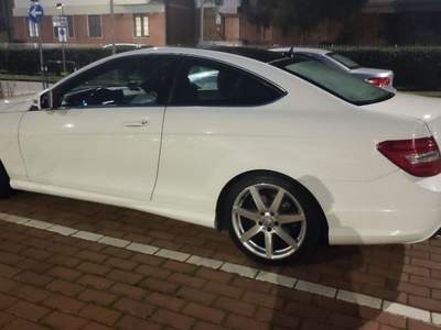 Mercedes-Benz Classe C BlueEFFICIENCY Coupé Bianco usata SCANDICCI