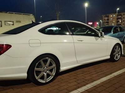 Mercedes-Benz Classe C BlueEFFICIENCY Coupé Bianco usata SCANDICCI
