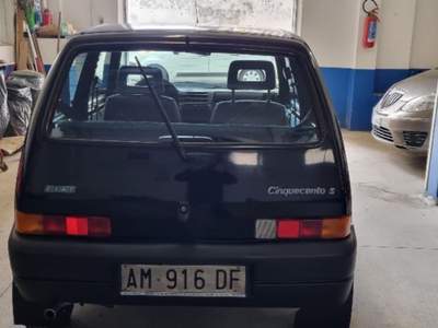 Fiat Cinquecento 900i cat S Nero usata SCANDICCI