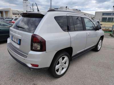 Jeep Compass 2.2 CRD Limited 4x4 PELLE Argento usata Santarcangelo di Romagna