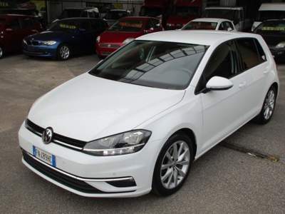 Volkswagen Golf Volkswagen Golf 7 TDI 115 CV Bianco usata QUALIANO