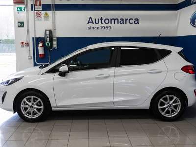Ford Fiesta 1.0 Ecoboost Hybrid 125 CV 5 porte Titanium Bianco usata Silea