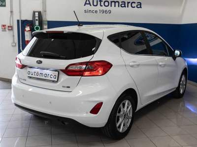Ford Fiesta 1.0 Ecoboost Hybrid 125 CV 5 porte Titanium Bianco usata Silea