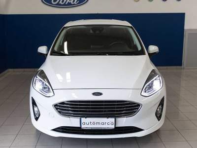 Ford Fiesta 1.0 Ecoboost Hybrid 125 CV 5 porte Titanium Bianco usata Silea