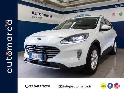 Ford Kuga 1.5 EcoBlue 120 CV 2WD Titanium Business Bianco usata Silea