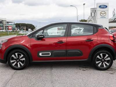 Citroen C3 BlueHDi 100 S&S Shine Rosso usata Silea