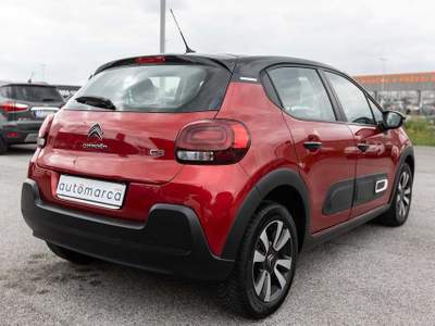 Citroen C3 BlueHDi 100 S&S Shine Rosso usata Silea