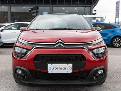 Citroen C3 BlueHDi 100 S&S Shine Rosso usata Silea