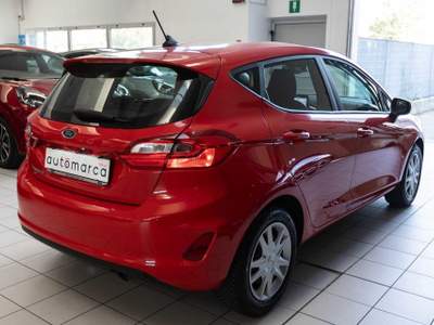 Ford Fiesta 1.1 75 CV 5 porte Connect Rosso usata Silea