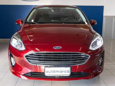 Ford Fiesta 1.0 Ecoboost Hybrid 125 CV 5 porte Titanium Rosso usata Silea