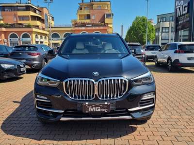BMW X5 xDrive30d xLine NAVI-VIRTUAL-LED-PELLE-CERCHI 21" Nero usata Rimini