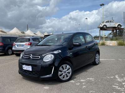 Citroen C1 PureTech 82 5 porte Feel Nero usata Quartu Sant'Elena