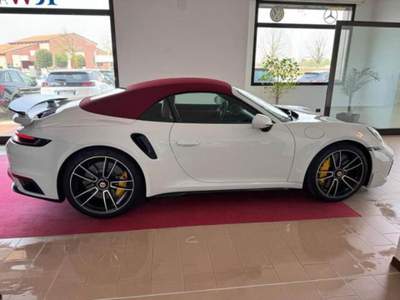 Porsche 911 992 Turbo S Cabriolet REALMENTE DISPONIBILE Bianco usata Ponte di Piave