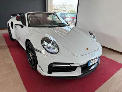 Porsche 911 992 Turbo S Cabriolet REALMENTE DISPONIBILE Bianco usata Ponte di Piave