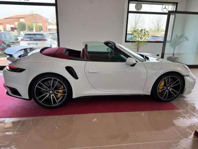 Porsche 911 992 Turbo S Cabriolet REALMENTE DISPONIBILE Bianco usata Ponte di Piave