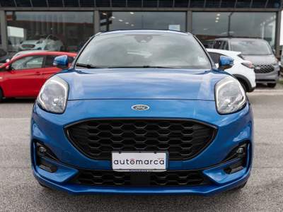 Ford Puma 1.0 EcoBoost Hybrid 125 CV S&S ST-Line Blu/Azzurro usata Silea