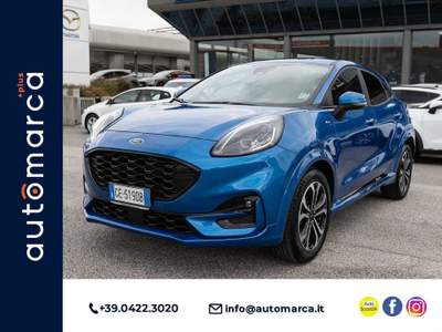 Ford Puma 1.0 EcoBoost Hybrid 125 CV S&S ST-Line Blu/Azzurro usata Silea
