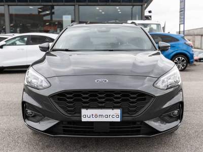 Ford Focus 1.0 EcoBoost Hybrid 125 CV SW ST-Line Grigio usata Silea