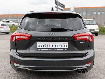 Ford Focus 1.0 EcoBoost Hybrid 125 CV SW ST-Line Grigio usata Silea