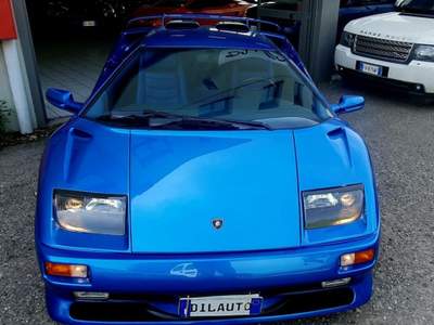 Lamborghini Diablo SV 1° OF 80 AL MONDO - UFFICIALE ITALIANA!!! Blu/Azzurro usata Reggio nell'Emilia
