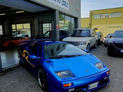 Lamborghini Diablo SV 1° OF 80 AL MONDO - UFFICIALE ITALIANA!!! Blu/Azzurro usata Reggio nell'Emilia