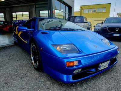 Lamborghini Diablo SV 1° OF 80 AL MONDO - UFFICIALE ITALIANA!!! Blu/Azzurro usata Reggio nell'Emilia