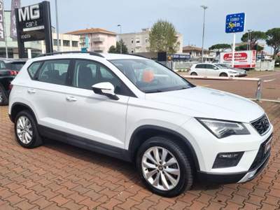 Seat Ateca 1.6 TDI 116 CV NAVI-LED-TELECAMERA-TEL-CRUISE-C.17 Bianco usata Rimini