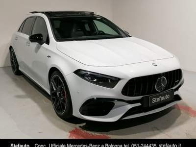 Mercedes-Benz Classe A A 45S AMG 4Matic+ Premium Plus AMG Line Bianco usata Bologna